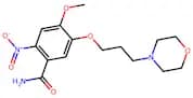 4-Methoxy-5-(3-morpholinopropoxy)-2-nitrobenzamide