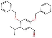 2,4-Bis(benzyloxy)-5-isopropylbenzaldehyde