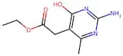Ethyl (2-amino-4-hydroxy-6-methyl-5-pyrimidinyl)acetate