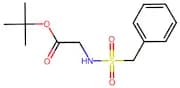 tert-Butyl 2-(Phenylmethylsulfonamido)acetate