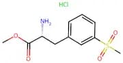 (R)-Methyl 2-amino-3-(3-(methylsulfonyl)phenyl)propanoate hydrochloride