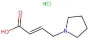 (E)-4-(Pyrrolidin-1-yl)but-2-enoic acid hydrochloride