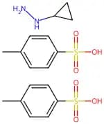 Cyclopropylhydrazine bis(4-methylbenzenesulfonate)