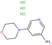 5-Morpholinopyridin-3-amine trihydrochloride