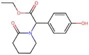 Ethyl 2-(4-hydroxyphenyl)-2-(2-oxopiperidin-1-yl)acetate
