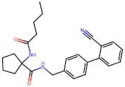 N-((2'-Cyano-[1,1'-biphenyl]-4-yl)methyl)-1-pentanamidocyclopentanecarboxamide
