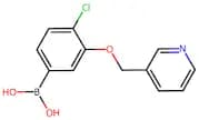 (4-Chloro-3-(pyridin-3-ylmethoxy)phenyl)boronic acid