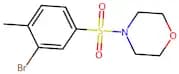 4-((3-Bromo-4-methylphenyl)sulfonyl)morpholine