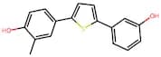 4-(5-(3-Hydroxyphenyl)thiophen-2-yl)-2-methylphenol