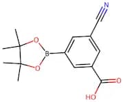 3-Cyano-5-(4,4,5,5-tetramethyl-1,3,2-dioxaborolan-2-yl)benzoic acid