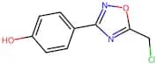 4-(5-(Chloromethyl)-1,2,4-oxadiazol-3-yl)phenol