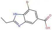 7-Bromo-2-ethyl-1H-benzo[d]imidazole-5-carboxylic acid
