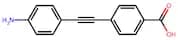 4-((4-Aminophenyl)ethynyl)benzoic acid