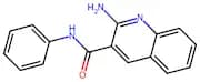 2-Amino-N-phenylquinoline-3-carboxamide