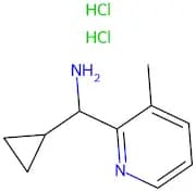 Cyclopropyl(3-methylpyridin-2-yl)methanamine dihydrochloride