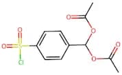 (4-(Chlorosulfonyl)phenyl)methylene diacetate