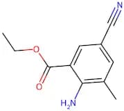 Ethyl 2-amino-5-cyano-3-methylbenzoate