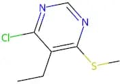 4-Chloro-5-ethyl-6-(methylthio)pyrimidine
