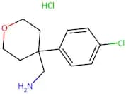 (4-(4-Chlorophenyl)tetrahydro-2H-pyran-4-yl)methanamine hydrochloride