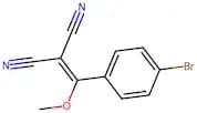2-((4-Bromophenyl)(methoxy)methylene)malononitrile