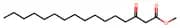 Methyl 3-oxohexadecanoate