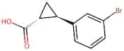 rel-(1R,2R)-2-(3-Bromophenyl)cyclopropane-1-carboxylic acid