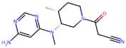 3-((3R,4R)-3-((6-Aminopyrimidin-4-yl)(methyl)amino)-4-methylpiperidin-1-yl)-3-oxopropanenitrile