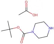 1-Boc-piperazine acetate