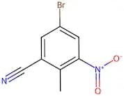 5-Bromo-2-methyl-3-nitrobenzonitrile