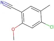 4-Chloro-2-methoxy-5-methylbenzonitrile