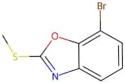 7-Bromo-2-(methylthio)benzo[d]oxazole