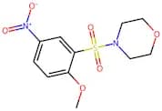 4-((2-Methoxy-5-nitrophenyl)sulfonyl)morpholine