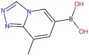 {8-Methyl-[1,2,4]triazolo[4,3-a]pyridin-6-yl}boronic acid