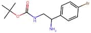 tert-Butyl (2-amino-2-(4-bromophenyl)ethyl)carbamate