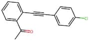 1-(2-((4-Chlorophenyl)ethynyl)phenyl)ethanone