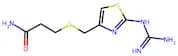 3-(((2-Guanidinothiazol-4-yl)methyl)thio)propanamide