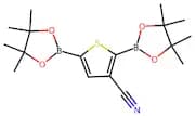 2,5-Bis(4,4,5,5-tetramethyl-1,3,2-dioxaborolan-2-yl)thiophene-3-carbonitrile