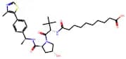 10-(((S)-1-((2S,4R)-4-Hydroxy-2-(((S)-1-(4-(4-methylthiazol-5-yl)phenyl)ethyl)carbamoyl)pyrrolidin…