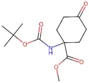 Methyl 1-((tert-butoxycarbonyl)amino)-4-oxocyclohexanecarboxylate