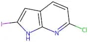 6-Chloro-2-iodo-1H-pyrrolo[2,3-b]pyridine