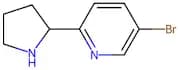 5-Bromo-2-(pyrrolidin-2-yl)pyridine