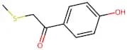 1-(4-Hydroxyphenyl)-2-(methylthio)ethanone