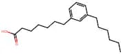7-(3-Hexylphenyl)heptanoic acid