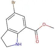 Methyl 5-bromoindoline-7-carboxylate