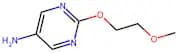 2-(2-Methoxyethoxy)pyrimidin-5-amine