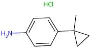 4-(1-Methylcyclopropyl)aniline hydrochloride