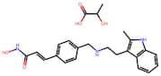 (E)-N-Hydroxy-3-(4-(((2-(2-methyl-1H-indol-3-yl)ethyl)amino)methyl)phenyl)acrylamide 2-hydroxyprop…