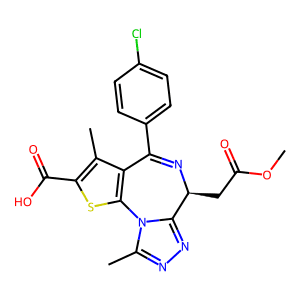 (S)-4-(4-Chlorophenyl)-6-(2-methoxy-2-oxoethyl)-3,9-dimethyl-6H-thieno[3,2-f][1,2,4]triazolo[4,3-a…