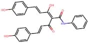(2E,4E)-3-Hydroxy-5-(4-hydroxyphenyl)-2-((E)-3-(4-hydroxyphenyl)acryloyl)-N-phenylpenta-2,4-dienam…
