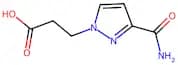 3-(3-Carbamoyl-1H-pyrazol-1-yl)propanoic acid